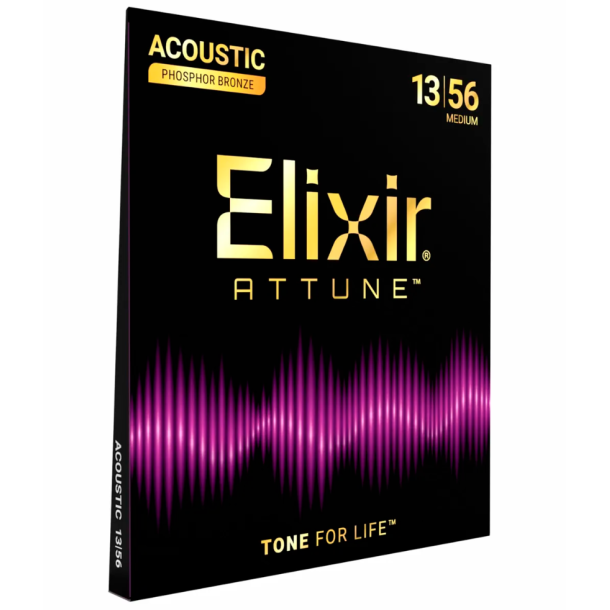 Elixir Attune Acoustic Phosphor Bronze 21102 Medium 13-56